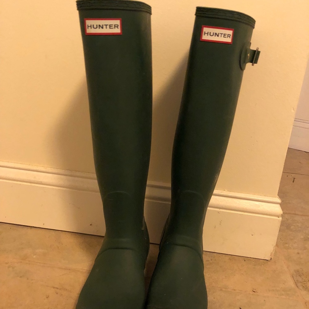 Green Hunter Boots